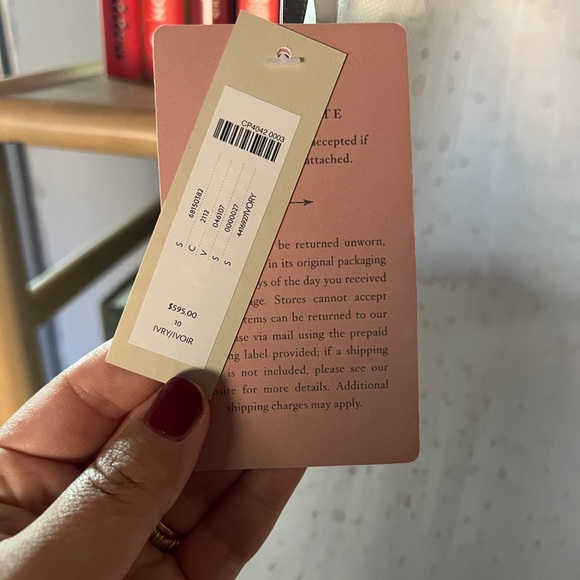 MONIQUE LHUILLIER LITTLE WHITE DRESS - Picture 8 of 9